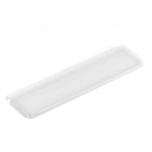 Greabuy Acryl-Tastatur-Handballenauflage, mattiert, Komfort-Pad für effizientes Tippen, 61, 87, 104 Tasten, rutschfest Greabuy Acryl-Tastatur-Handballenauflage, mattiert, Komfort-Pad für effizientes Tippen, 61, 87, 104 Tasten, rutschfest von Greabuy