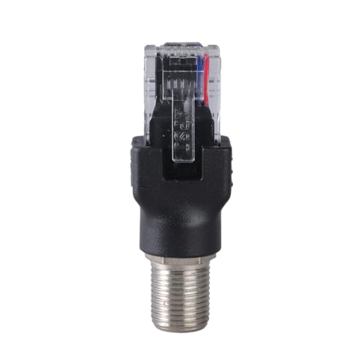 Greabuy Ftype to RJ45 Converters Adapter Ftype Female to RJ45 Male Ethernet Coaxial Coupler Coax Adapters for Line Greabuy Ftype to RJ45 Converters Adapter Ftype Female to RJ45 Male Ethernet Coaxial Coupler Coax Adapters for Line von Greabuy