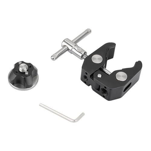 Greabuy Standard M6 Rosette Mount with 1/4-20 Mounting Screw Locating Pins Camera Accessories for Cage DSLR Camera Greabuy Standard M6 Rosette Mount with 1/4-20 Mounting Screw Locating Pins Camera Accessories for Cage DSLR Camera von Greabuy
