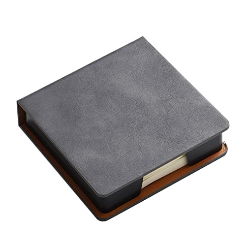 Greabuy Stick Notizblock Halter Leder Namenskarten Halter Haftnotizen Spender für Etui mit Deckel Büro Schule Greabuy Stick Notizblock Halter Leder Namenskarten Halter Haftnotizen Spender für Etui mit Deckel Büro Schule von Greabuy