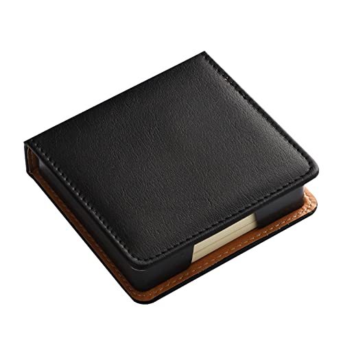 Greabuy Stick Notizblock Halter Leder Namenskarten Halter Haftnotizen Spender für Etui mit Deckel Büro Schule Greabuy Stick Notizblock Halter Leder Namenskarten Halter Haftnotizen Spender für Etui mit Deckel Büro Schule von Greabuy