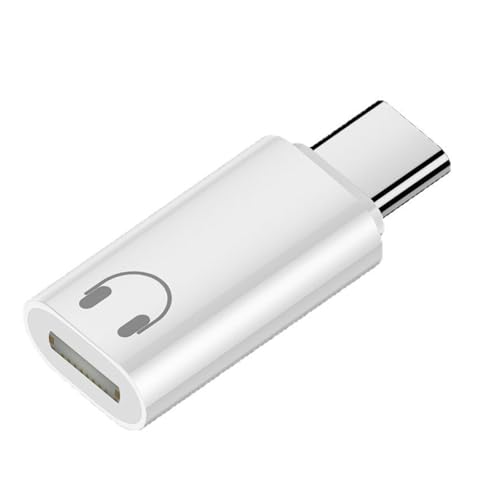 Greabuy USB C auf 8-poligen Soundadapter Typ C Stecker auf 8-polige Buchse, Konverter für Telefon-Pad, Kopfhörer Greabuy USB C auf 8-poligen Soundadapter Typ C Stecker auf 8-polige Buchse, Konverter für Telefon-Pad, Kopfhörer von Greabuy