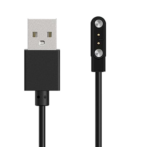 Greacesrio Smartwatch-Ladegerät, 2-polig, magnetisches Ladegerät, 4 mm, universell, Ladekabel für Smartwatches, USB-Magnetkabel, Ladestation für Smartwatch, Pins 4 mm Greacesrio Smartwatch-Ladegerät, 2-polig, magnetisches Ladegerät, 4 mm, universell, Ladekabel für Smartwatches, USB-Magnetkabel, Ladestation für Smartwatch, Pins 4 mm von Greacesrio