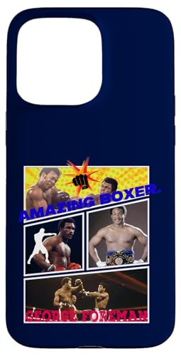 George Foreman_001_Back Printed Hülle für iPhone 15 Pro Max von Great Moment Store