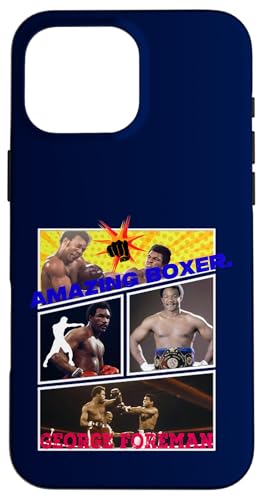 George Foreman_001_Back Printed Hülle für iPhone 16 Pro Max von Great Moment Store