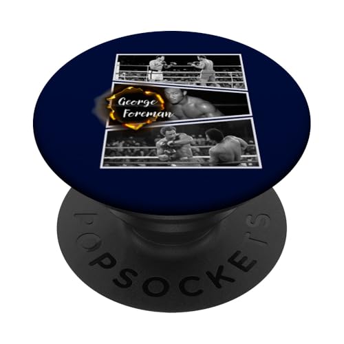 George Foreman_002_Back Printed PopSockets Klebender PopGrip von Great Moment Store