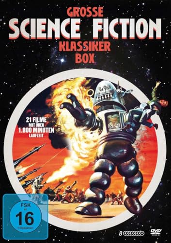 Große Science Fiction Klassiker Box (8 Dvds) von Great Movies (Major Babies)