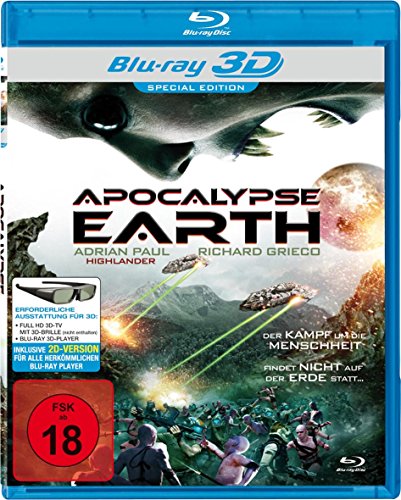 Apocalypse Earth (inkl. 2D-Version) [Blu-ray 3D] [Special Edition] von Great Movies GmbH