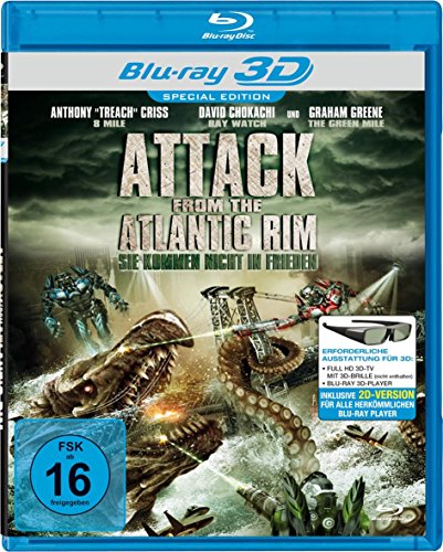 Attack from the Atlantic Rim - Ungeschnittene Fassung [3D Blu-ray] [Special Edition] von Great Movies GmbH
