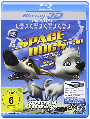 Space Dogs - Der Kinofilm Real 3D Editon (3D Blu-ray) [Special Edition] von Great Movies GmbH
