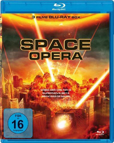 Space Opera - 3 Filme Science Fiction Box (Krieg der Welten 2, Supernova 2012, Princess of Mars) [Blu-ray] von Great Movies GmbH