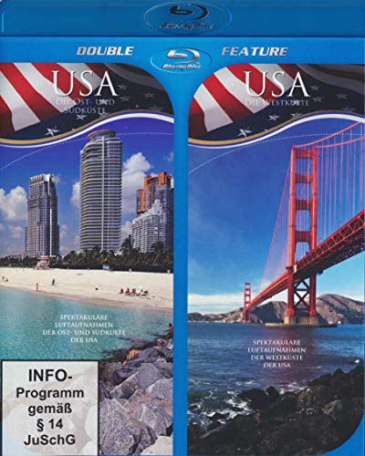 USA - Die Küsten aus der Luf (West-, Ost- und Südküste) [Blu-ray] von Great Movies GmbH