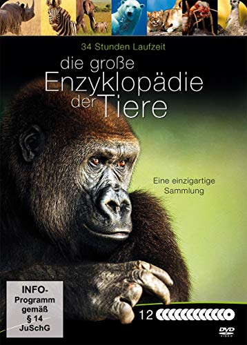 Die große Enzyklopädie der Tiere - Limitierte Deluxe Metallbox [12 DVDs] von Great Movies