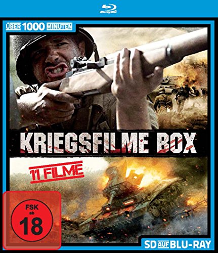 Kriegsfilme Box - 11 Filme (SD auf Blu-ray) von Great Movies