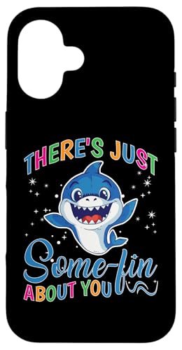 Haie: Du hast einfach etwas Lustiges an dir Hülle für iPhone 16 Haie: Du hast einfach etwas Lustiges an dir Hülle für iPhone 16 von Great White Shark Designs For Kids
