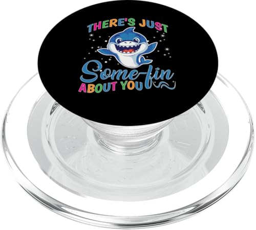 Haie: Du hast einfach etwas Lustiges an dir PopSockets PopGrip für MagSafe von Great White Shark Designs For Kids