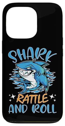 Haie: Hai, Rassel und Rolle Hülle für iPhone 13 Pro Haie: Hai, Rassel und Rolle Hülle für iPhone 13 Pro von Great White Shark Designs For Kids