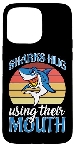 Haie: Haie umarmen sich mit ihrem Mund Hülle für iPhone 15 Pro Max Haie: Haie umarmen sich mit ihrem Mund Hülle für iPhone 15 Pro Max von Great White Shark Designs For Kids