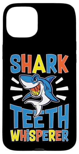 Haie: Haifischzahnflüsterer Hülle für iPhone 15 Plus Haie: Haifischzahnflüsterer Hülle für iPhone 15 Plus von Great White Shark Designs For Kids