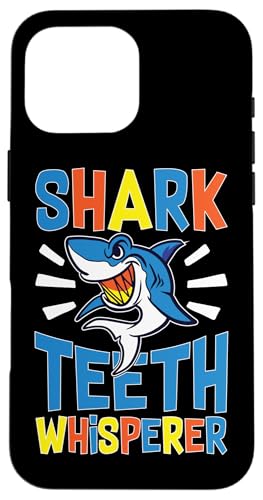 Haie: Haifischzahnflüsterer Hülle für iPhone 16 Pro Max Haie: Haifischzahnflüsterer Hülle für iPhone 16 Pro Max von Great White Shark Designs For Kids