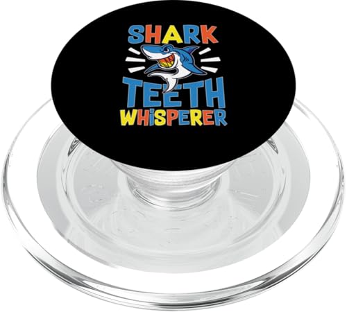 Haie: Haifischzahnflüsterer PopSockets PopGrip für MagSafe Haie: Haifischzahnflüsterer PopSockets PopGrip für MagSafe von Great White Shark Designs For Kids