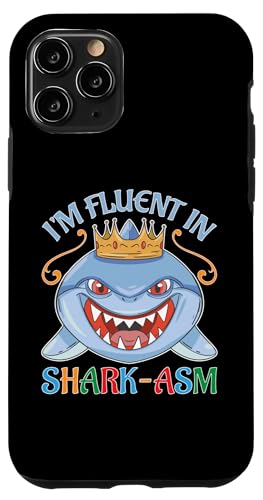 Haie: Ich spreche fließend Shark-Asm Hülle für iPhone 11 Pro Haie: Ich spreche fließend Shark-Asm Hülle für iPhone 11 Pro von Great White Shark Designs For Kids
