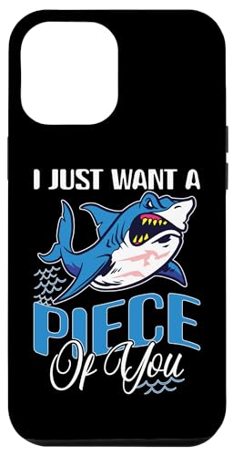 Haie: Ich will nur ein Stück von dir Hülle für iPhone 12 Pro Max Haie: Ich will nur ein Stück von dir Hülle für iPhone 12 Pro Max von Great White Shark Designs For Kids