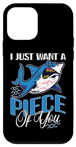 Haie: Ich will nur ein Stück von dir Hülle für iPhone 12 mini von Great White Shark Designs For Kids