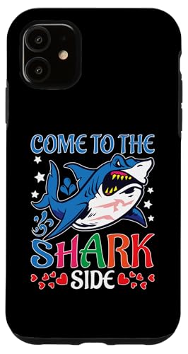 Haie: Komm auf die Seite der Haie Hülle für iPhone 11 Haie: Komm auf die Seite der Haie Hülle für iPhone 11 von Great White Shark Designs For Kids