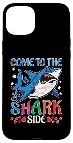 Haie: Komm auf die Seite der Haie Hülle für iPhone 15 Plus Haie: Komm auf die Seite der Haie Hülle für iPhone 15 Plus von Great White Shark Designs For Kids