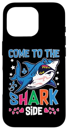 Haie: Komm auf die Seite der Haie Hülle für iPhone 16 Pro von Great White Shark Designs For Kids
