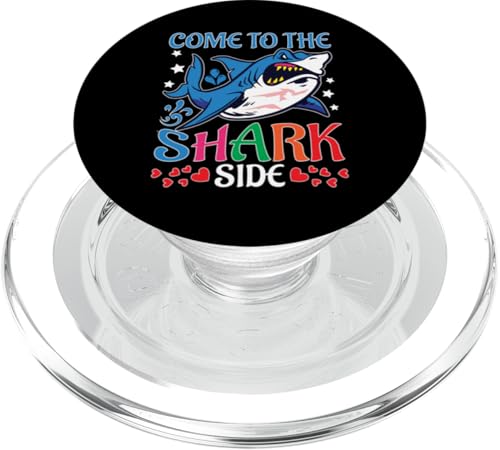 Haie: Komm auf die Seite der Haie PopSockets PopGrip für MagSafe von Great White Shark Designs For Kids