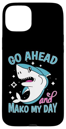 Haie: Mach weiter und mach meinen Tag Hülle für iPhone 15 Plus Haie: Mach weiter und mach meinen Tag Hülle für iPhone 15 Plus von Great White Shark Designs For Kids