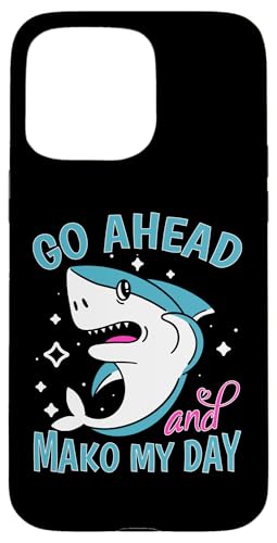 Haie: Mach weiter und mach meinen Tag Hülle für iPhone 15 Pro Max Haie: Mach weiter und mach meinen Tag Hülle für iPhone 15 Pro Max von Great White Shark Designs For Kids
