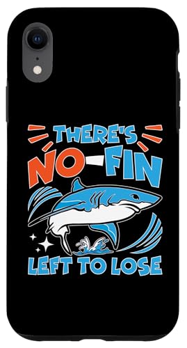 Sharks: Es gibt keine Flosse mehr zu verlieren Hülle für iPhone XR Sharks: Es gibt keine Flosse mehr zu verlieren Hülle für iPhone XR von Great White Shark Designs For Kids