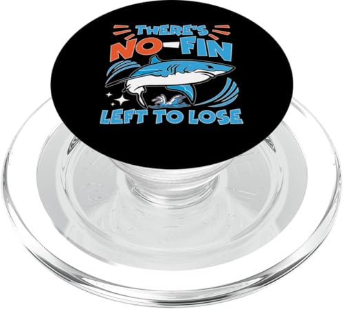 Sharks: Es gibt keine Flosse mehr zu verlieren PopSockets PopGrip für MagSafe Sharks: Es gibt keine Flosse mehr zu verlieren PopSockets PopGrip für MagSafe von Great White Shark Designs For Kids