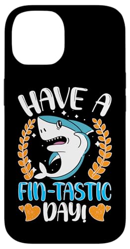 Sharks: Habt einen tollen Tag! Hülle für iPhone 14 Sharks: Habt einen tollen Tag! Hülle für iPhone 14 von Great White Shark Designs For Kids