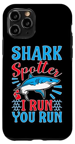 Sharks: Shark Spotter - Ich renne, du rennst Hülle für iPhone 11 Pro Sharks: Shark Spotter - Ich renne, du rennst Hülle für iPhone 11 Pro von Great White Shark Designs For Kids