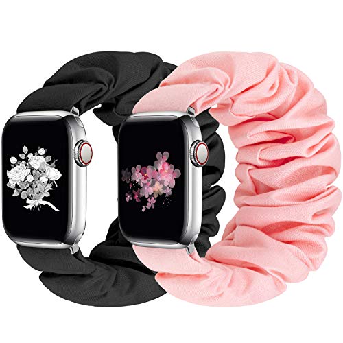 Greatfine Uhrenarmband, kompatibel mit Apple Watch, Scrunchie, 38 mm, 40 mm, 41 mm, 42 mm, 44 mm, 45 mm, elastisches Scrunchie-Uhrenarmband für iWatch Serie 10, 9, 8, 7, 6, SE, 5, 4, 3, Ultra 2, Greatfine Uhrenarmband, kompatibel mit Apple Watch, Scrunchie, 38 mm, 40 mm, 41 mm, 42 mm, 44 mm, 45 mm, elastisches Scrunchie-Uhrenarmband für iWatch Serie 10, 9, 8, 7, 6, SE, 5, 4, 3, Ultra 2, von Greatfine