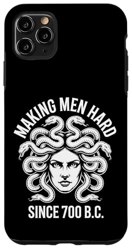 Funny Greek Mythology Medusa Making Men Hard Since 700 B.C. Hülle für iPhone 11 Pro Max Funny Greek Mythology Medusa Making Men Hard Since 700 B.C. Hülle für iPhone 11 Pro Max von Greek Goddess Medusa Gorgon Gorgo
