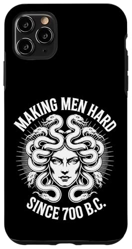 Funny Greek Mythology Medusa Making Men Hard Since 700 B.C. Hülle für iPhone 11 Pro Max Funny Greek Mythology Medusa Making Men Hard Since 700 B.C. Hülle für iPhone 11 Pro Max von Greek Goddess Medusa Gorgon Gorgo