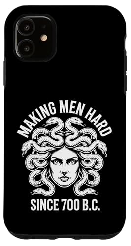 Funny Greek Mythology Medusa Making Men Hard Since 700 B.C. Hülle für iPhone 11 Funny Greek Mythology Medusa Making Men Hard Since 700 B.C. Hülle für iPhone 11 von Greek Goddess Medusa Gorgon Gorgo
