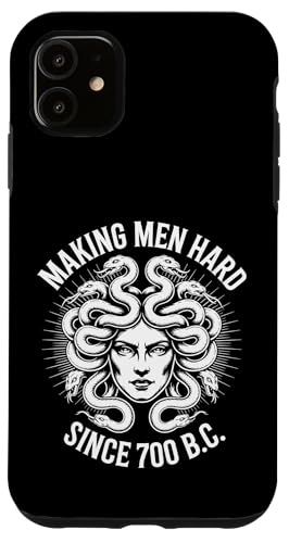 Funny Greek Mythology Medusa Making Men Hard Since 700 B.C. Hülle für iPhone 11 von Greek Goddess Medusa Gorgon Gorgo