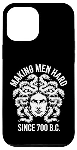 Funny Greek Mythology Medusa Making Men Hard Since 700 B.C. Hülle für iPhone 12 Pro Max von Greek Goddess Medusa Gorgon Gorgo
