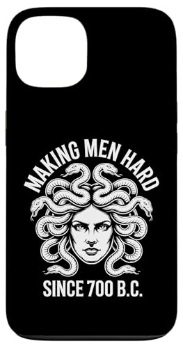 Funny Greek Mythology Medusa Making Men Hard Since 700 B.C. Hülle für iPhone 13 von Greek Goddess Medusa Gorgon Gorgo