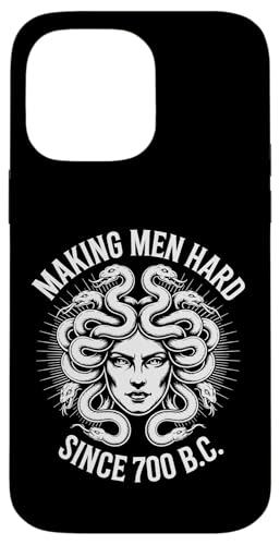 Funny Greek Mythology Medusa Making Men Hard Since 700 B.C. Hülle für iPhone 14 Pro Max Funny Greek Mythology Medusa Making Men Hard Since 700 B.C. Hülle für iPhone 14 Pro Max von Greek Goddess Medusa Gorgon Gorgo