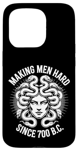 Funny Greek Mythology Medusa Making Men Hard Since 700 B.C. Hülle für iPhone 15 Pro Funny Greek Mythology Medusa Making Men Hard Since 700 B.C. Hülle für iPhone 15 Pro von Greek Goddess Medusa Gorgon Gorgo