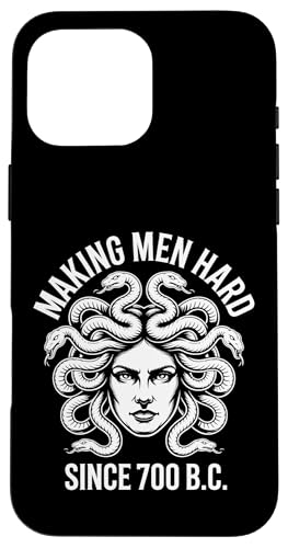 Funny Greek Mythology Medusa Making Men Hard Since 700 B.C. Hülle für iPhone 16 Pro Max Funny Greek Mythology Medusa Making Men Hard Since 700 B.C. Hülle für iPhone 16 Pro Max von Greek Goddess Medusa Gorgon Gorgo