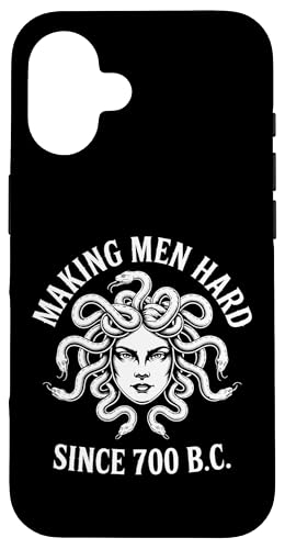 Funny Greek Mythology Medusa Making Men Hard Since 700 B.C. Hülle für iPhone 16 Funny Greek Mythology Medusa Making Men Hard Since 700 B.C. Hülle für iPhone 16 von Greek Goddess Medusa Gorgon Gorgo