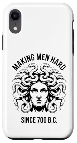 Funny Greek Mythology Medusa Making Men Hard Since 700 B.C. Hülle für iPhone XR Funny Greek Mythology Medusa Making Men Hard Since 700 B.C. Hülle für iPhone XR von Greek Goddess Medusa Gorgon Gorgo